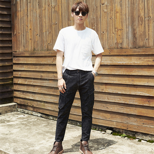 Venta al por mayor de moda Casual Slim vaqueros Skinny pantalón de mezclilla en el precio bajo de los hombres - Product Image 1