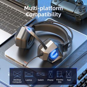 SY-G15 OX tai có dây Glow-in-The-Tối Tai nghe Tai nghe cho Máy Tính Game Thủ - Product Image 4