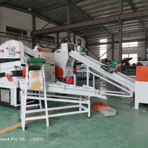 Wasted metal sorting machinery automatic scrap copper wire granulating separating recycling machine hot sale in Germany market