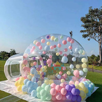 Tente à bulles transparente 3M/4M/5M ballons château sautant gonflable pour enfants maison à bulles pour parc de trampoline