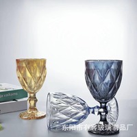 Gobelets en verre sodocalcique pour la vente ambulante, design vintage européen, respectueux de l'environnement, résistants aux hautes températures