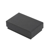 Boîte à bijoux créative en kraft noir, coffret rétro de bijoux pour montre, collier, bague, coffret cadeau de vacances, emballage, de style rétro, tendance,