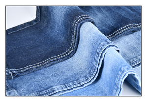 Bottes pour femmes à talons hauts en <span class=keywords><strong>tissu</strong></span> denim bleu traditionnel de 12,38 oz, fabricant de <span class=keywords><strong>tissu</strong></span> denim - Product Image 5