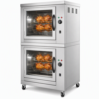 Four à rôtir poulet électrique commercial en acier inoxydable avec garantie d'un an - Ligne de produits chinoise pour équipement de cuisine