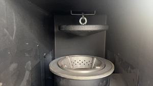 Stufa a Carbone Moderna da Interno da 25KW con Grande Capacità del Tramoggio di 210L e Riscaldamento Centralizzato dell'Acqua, Caldaia e Caminetto a Carbone - Product Image 4