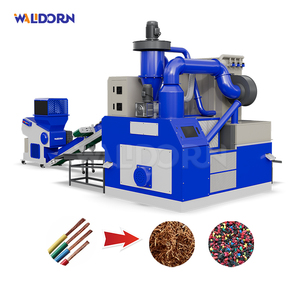 Walldorn สายเสียกิโลกรัม/ชั่วโมง300-400สำหรับงานหนักลวดทองแดงชนิดแห้ง WD-T500ไฟฟ้าอัตโนมัติโรงงานรีไซเคิลแกรนูล - Product Image 1