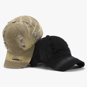 Casquettes de baseball vintage délavées en coton, unisexes, à 6 panneaux, avec logo personnalisé, style décontracté, pour femmes - Product Image 2
