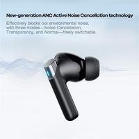 Écouteurs antibruit Remax Bluetooth 5.4, écouteurs sans fil Bluetooth avec suppression du bruit ENC&ANC, commande tactile