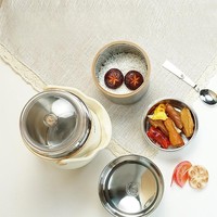 Termo de Acero Inoxidable, Mantiene la Temperatura Durante Horas, Recipiente Térmico para Alimentos Calientes y Fríos, Termo Aislado para Alimentos