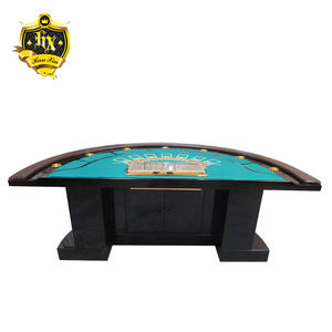 Personnalisé 8 Personne Poker Mesa <span class=keywords><strong>De</strong></span> <span class=keywords><strong>Blackjack</strong></span> Table <span class=keywords><strong>De</strong></span> Jeu En Bois Jambes Table à cartes Poker - Product Image 5