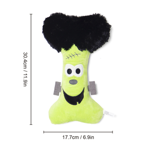 Pet Đồ Chơi Halloween 12 "Siêu Vui Mừng Nụ Cười Quái Vật Xương + Tùy Chỉnh Đồ Chơi Sang Trọng - Product Image 4