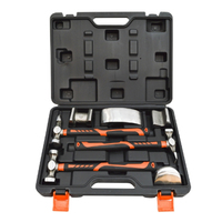 Outils de réparation de carrosserie automobile 7pcs Dent Remover Repair Hammer and Dolly Set