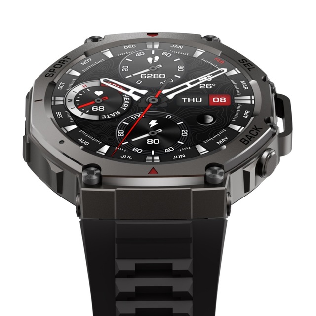 Shopping Mall Hot Selling Outdoor Sports Smartwatch ultra Refresh AMOLED GPS Fitness tracker Smart Watches Waterproof 5ATM
