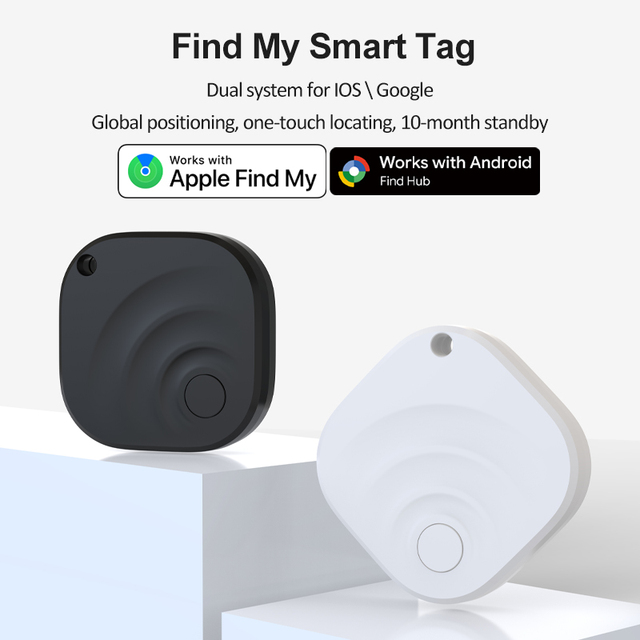 Wireless Smart Tracker Wallet Key Finder Travel Luggage Tag Air Tag for Apple & Google