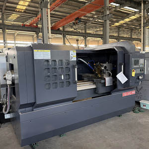 Mesin Bubut <span class=keywords><strong>CNC</strong></span> Ck6140 Berkualitas Tinggi dan Presisi, Mesin Bubut <span class=keywords><strong>CNC</strong></span> Horizontal Flat Bed - Product Image 3