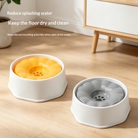 Gamelle flottante durable en PP solide et étanche pour animaux de compagnie, anti-éclaboussures, pour chats et chiens