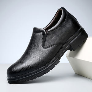 Mocassins d'affaires décontractés pour hommes de haute qualité en cuir véritable hauteur <span class=keywords><strong>invisible</strong></span> grande <span class=keywords><strong>taille</strong></span> 35-47 chaussures de bureau chaussures de mariage - Product Image 2
