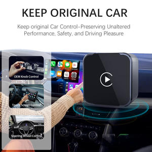 Convertisseur CarPlay, prise horizontale, boîtier d'interconnexion intelligent pour voiture, 2-en-1, boîtier Android Auto carPlay - Product Image 2