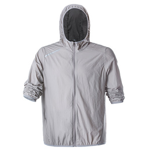 OEM Custom Logo <strong>Summer</strong> Lightweight Windbreaker <strong>Jacket</strong> <strong>Men</strong> Breathable Hooded Running <strong>Jacket</strong> | <strong>Men's</strong> Outdoor Sport <strong>Jackets</strong> - Product Image 4