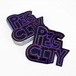 Cetak kustom stiker matte produsen kiss cut lembar kustom stiker die cut gulma matte stiker die cut - Product Image 6