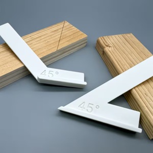 Delighted To See 45 Degree Stop Positioning Square Precision Auxiliary Ruler For Woodworking Beveling Furniture Boards - Product Image 1
