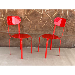 Tendencias de Jodhpur, Mejor Fabricante, Silla de Comedor Ligera, Moderna, Elegante y Portátil con Patas de Metal, Multicolor - Product Image 2