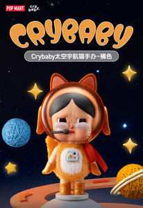 Original Authentic POP MTRA Crybaby Space Astronaut Cat <strong>Figurine</strong> PVC Toy Mystery Blind Boxs Labbuu - Product Image 6