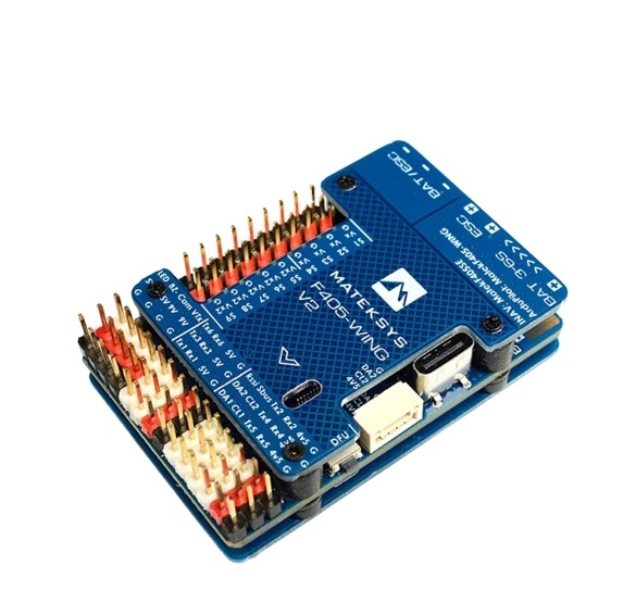Matek Mateksys F405-WING-V2 FC Baro/OSD/Blackbox Flight Controller for ArduPilot/INAV RC Toy Airplane Drones Accessories