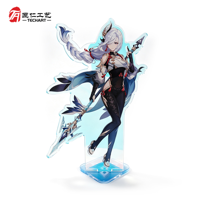 Custom Acrylic Standee Anime Character Display Stand UV Printed Creative Design Customizable Tabletop Sign Game Collectibles
