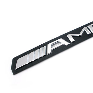 Emblema Auto AMG in ABS Cromato con Lettere 3D, Distintivo e Decalcomanie Adesive Adatto per <span class=keywords><strong>Mercedes</strong></span> <span class=keywords><strong>Benz</strong></span> - Product Image 1