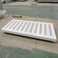 Barrière acoustique en acier galvanisé de 50 mm, barrière anti-bruit pour autoroute avec revêtement résistant aux intempéries