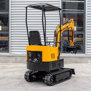Mini Excavator 1000kg <b>Compact</b> Crawler Digger Hydraulic Backhoe Powerful Stable for Garden Landscaping Custom Color OEM ODM - Product Image 2