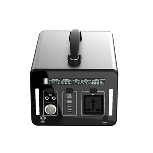 แบตเตอรี่สำรองพกพาขนาดเล็กสำหรับใช้งานกลางแจ้ง 1000W คลื่นไซน์บริสุทธิ์ 12V 67.5Ah 220V DC UPS พร้อมพลังงานแสงอาทิตย์สำหรับสถานีพกพา - Product Image 1