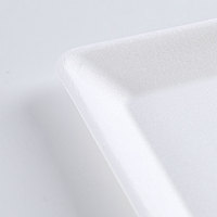 Boîte à lunch en papier de bagasse de canne à sucre jetable biodégradable de 10 pouces avec insert en bambou maintenant disponible sur le marché des EAU