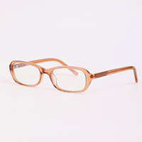 Lentes de Acetato de Diseño de Lujo Lmamba 2505F, Monturas Ópticas de Alta Calidad con Logotipo Personalizado para Hombre y Mujer