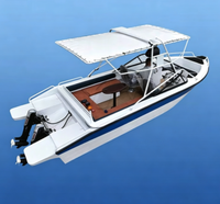 Yacht sportif en aluminium haute résistance 5083, entièrement soudé, pour croisière côtière et loisirs en mer