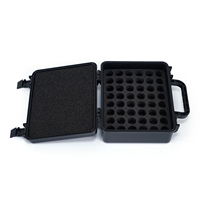Boîte de rangement en plastique rigide étanche IP67, antichoc, avec mousse personnalisée pour une utilisation en extérieur
