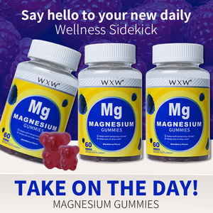 Factory Manufacturer Custom <b>Magnesium</b> <b>Gummies</b> Digestive <b>Gummies</b> Enhance Muscle Supplement Gummy Candy - Product Image 3