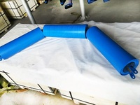 Galet de convoyeur JUXIN personnalisé avec jante en acier et roulement à billes à gorge profonde, capacité 100+ kg, fabriqué au Hebei pour l'énergie et l'exploitation minière