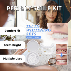 ชุดวีเนียร์ฟันปลอม Perfect Smile สวมใส่สบาย ปิดฟันชั่วคราว อุปกรณ์เสริมฟอกสีฟันอเนกประสงค์ ซิลิโคน - Product Image 2