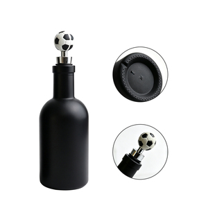 Offre Spéciale – Bouteille de Vin Ronde Premium 500ml Vide pour Liqueur, Vodka, Gin – Bouteille <span class=keywords><strong>en</strong></span> Verre avec Bouchon 100ml, 200ml, 375ml, 750ml - Product Image 4