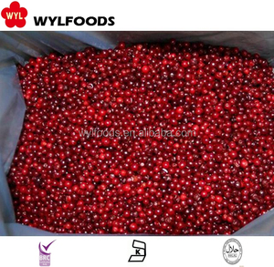 Lingonberry IQF congelato alla rinfusa per frutta congelata all'ingrosso e al dettaglio - Product Image 2