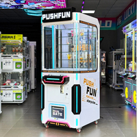 Machine à pièces commerciale de jeu de compétences et de récompenses, pour salles d'arcade, parcs d'attractions, magasins et centres commerciaux, avec accepteur de pièces