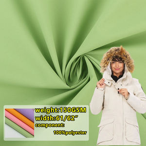 Waterdichte Multi-Color Voorraad Geweven Polyester Stof, 150gsm Anti-Statische En Stijve Katoenen Donsjack, Tas Stof - Product Image 1