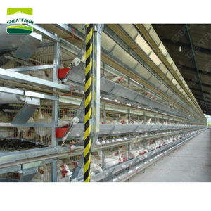 Tuyệt vời trang trại chăn nuôi gia cầm Thiết bị pin lồng đẻ gà mái thiết kế lớp Trung Quốc 5000 gà lồng - Product Image 1