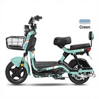 Moto électrique pour adultes certifiée CE, 350W, haute vitesse |   Portée de 45 km |   Batterie amovible |   3 vitesses et affichage numérique