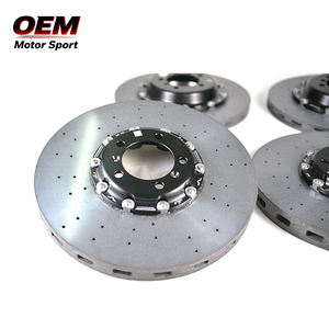 Disco de freno de cerámica de carbono 4H0615301AL de 400x38 mm, compatible con Audi A6 C7, S6, A7, S7, A8 D4 y S8 - Product Image 3