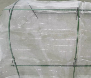 2025 Nueva Venta caliente tubo en U de acero galvanizado para jardín conectores de soporte de plantas resistentes accesorios de marco de invernadero a prueba de óxido - Product Image 5