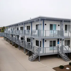 Customized Color Removable And Detachable Prefab container House for Staff Dormitory of Family Living
