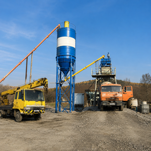 Corey High Efficiency Electric Motor Powered Concrete Batching Plant with Skip Hopper Weighing System for Precast Production - Product Image 6